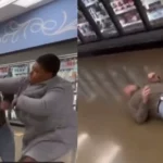 Male-Karen Confrontation in Grocery Store Aisle