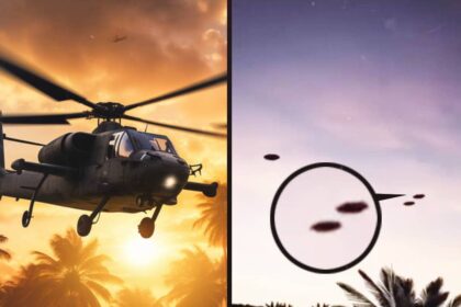 helicopters chasing ufos